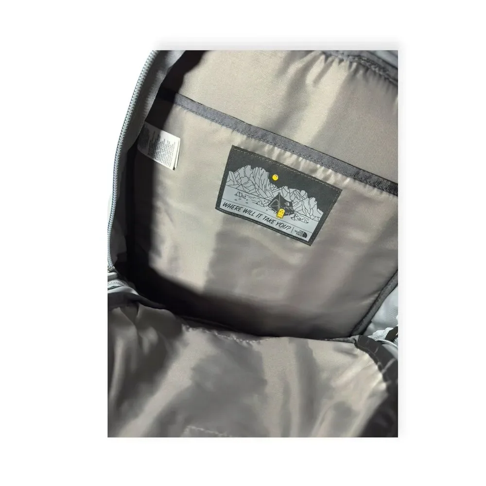 The North Face Groundwork Backpack Medium Gray 29L School Work Hiking BNWT
